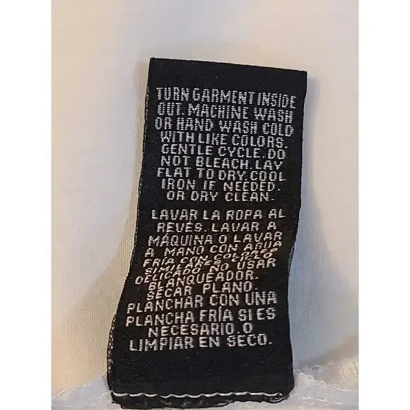 Zac & Rachel White Cotton Button Up Shirt Top Collar Gathered Back Large - Picture 10 of 11